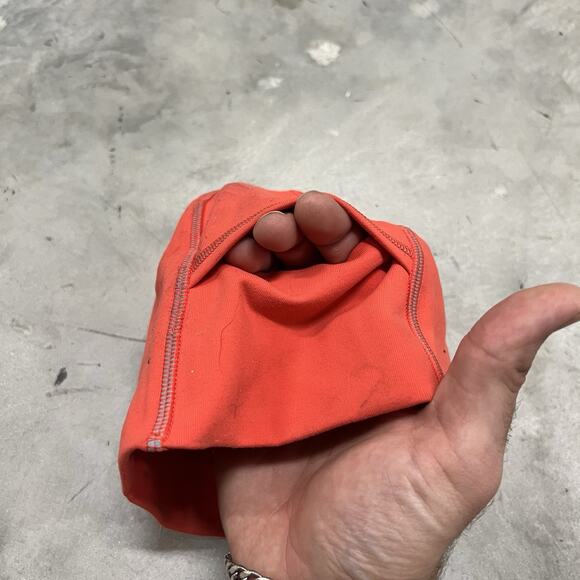 Lululemon Lightweight Nylon Blend Beanie Size One Size Pink Red - Picture 5 of 5